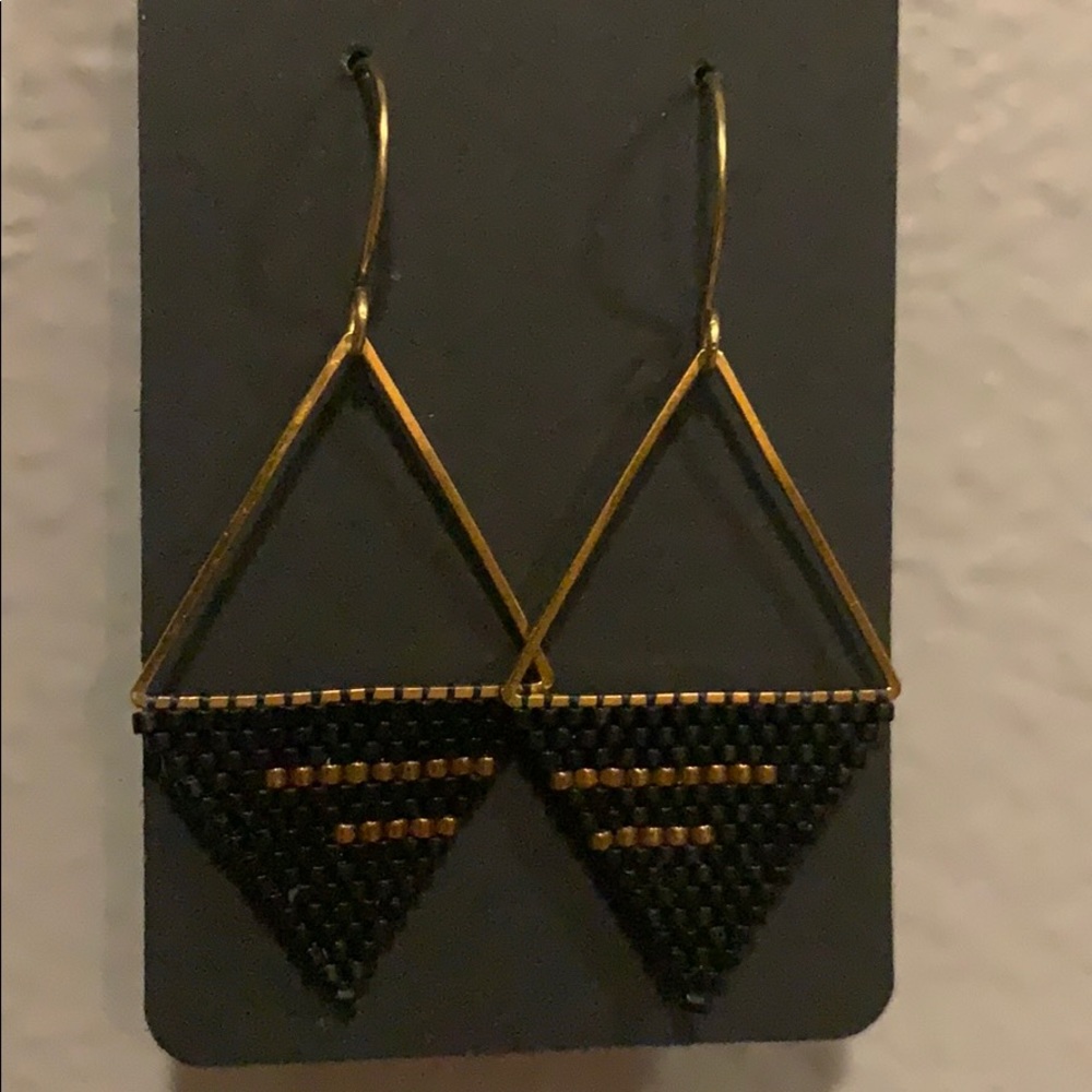 Handmade beaded earrings